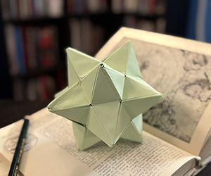 Stellated Polyhedra Dodecahedron Origami